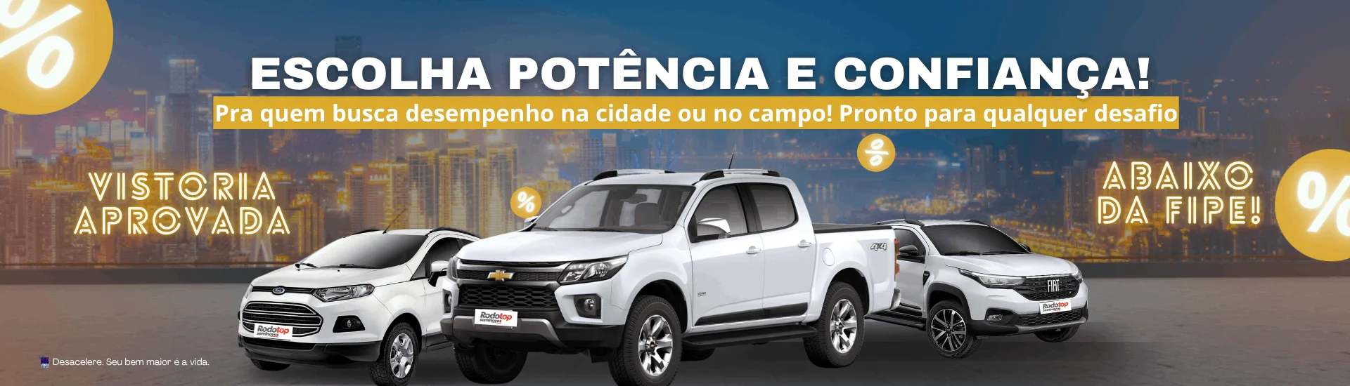 Seu Próximo SUV ou Picape Está Aqui | Aproveite