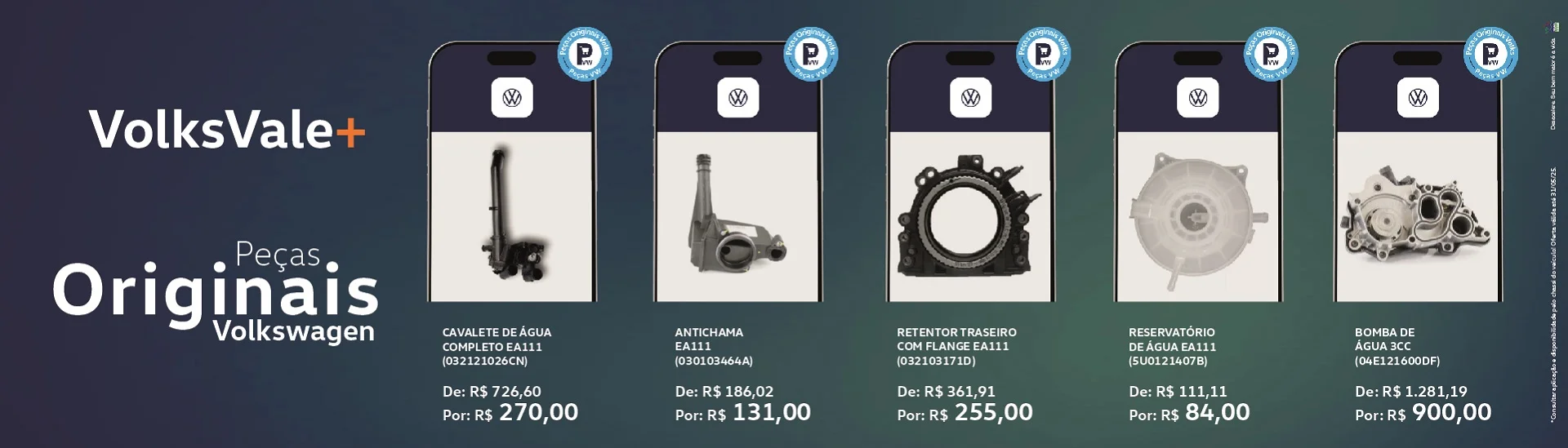 Oferta de Peças