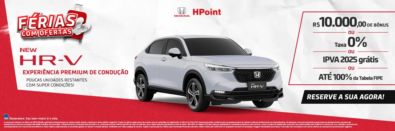 HR-V com Condições Especiais