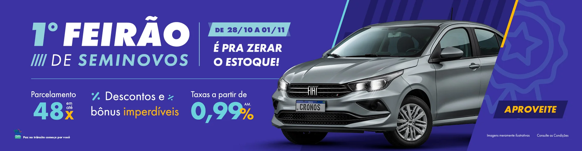 1º FEIRÃO DE SEMINOVOS DA AUTO ZEMA FIAT