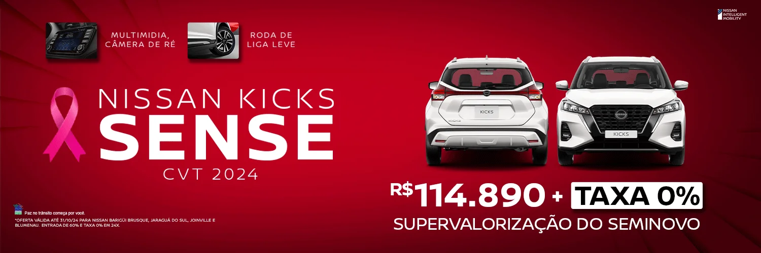 NISSAN KICKS SENSE CVT