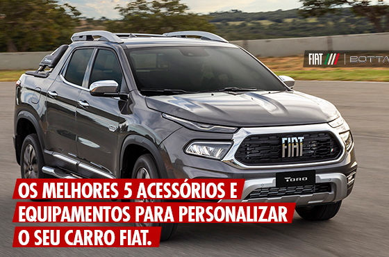 Acessórios para o seu Fiat