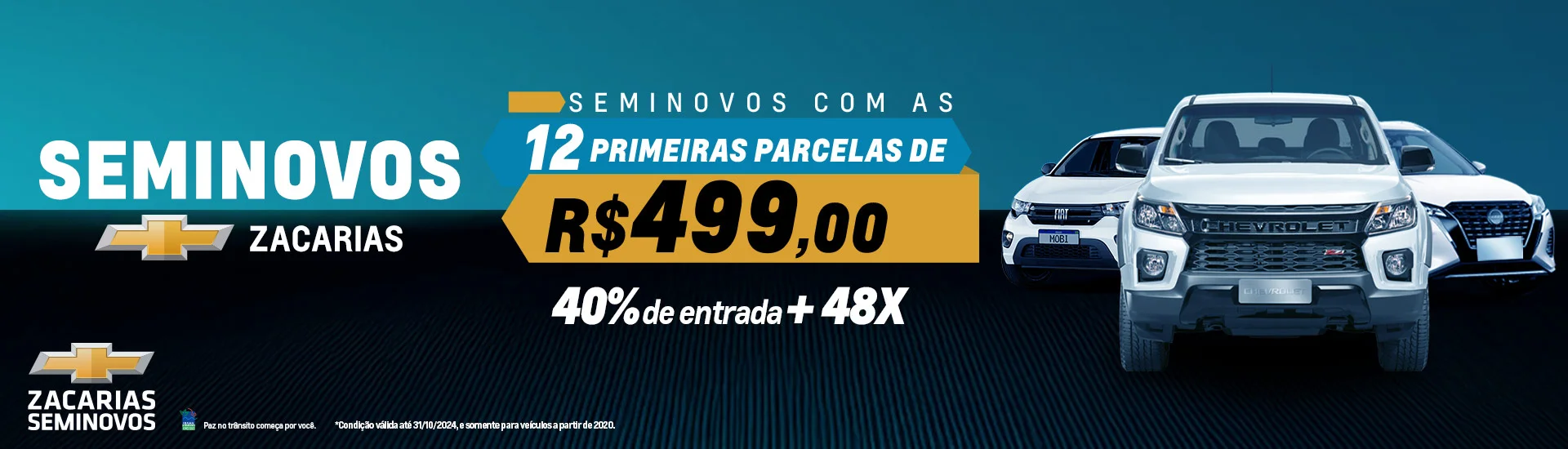 12 primeiras parcelas de R$499