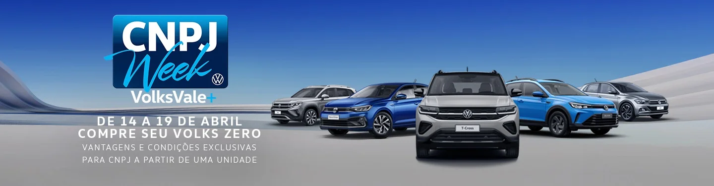 CNPJ Week, é aqui na Comercial Oeste, sua Volkswagen em Guarapuva e região!