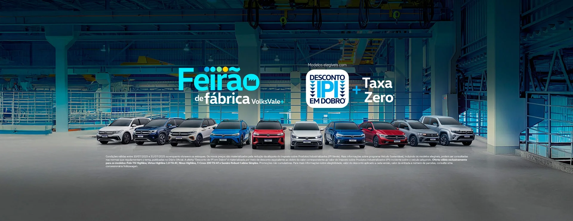 Feirão de Fábrica VolksVale+
