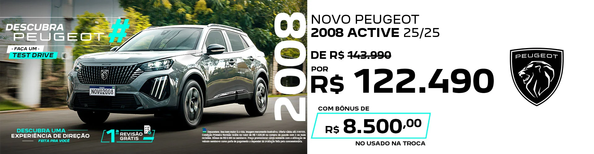 NOVO PEUGEOT 2008