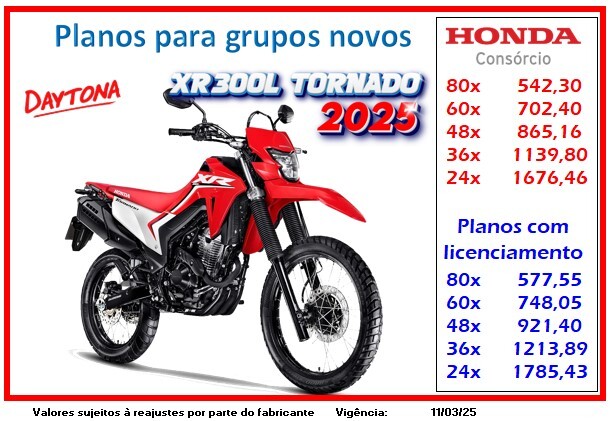 XR 300L TORNADO 2025 XR 300L TORNADO 2025