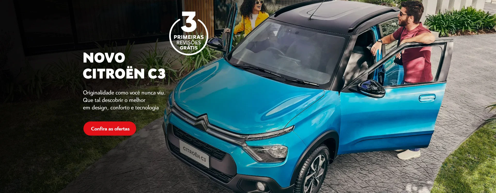 Novo C3 First Edition 1.0 FLEX MANUAL - é na Citroen SIM