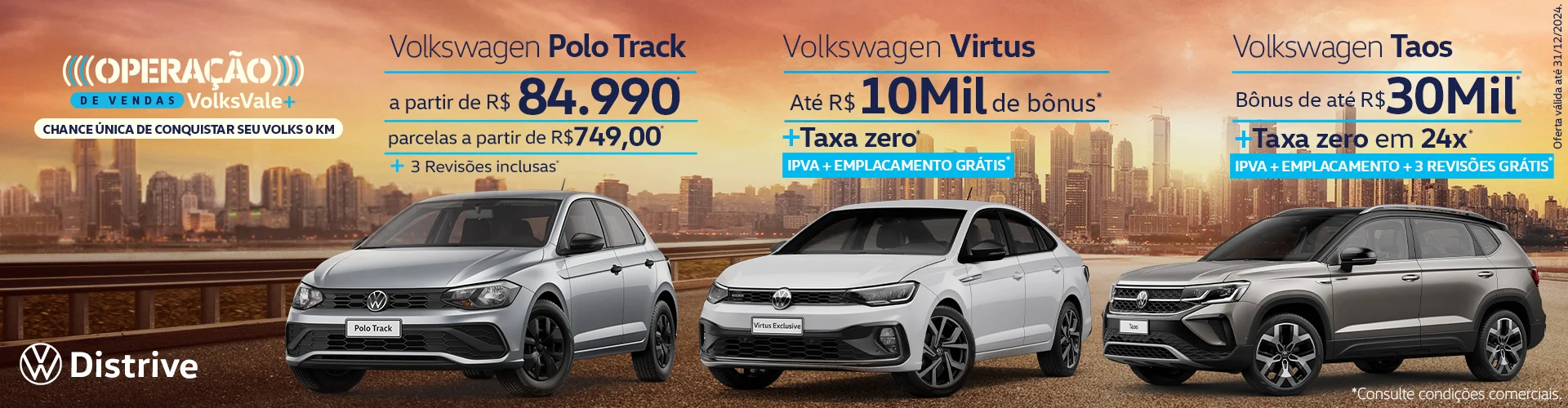 Operação de Vendas Volks Vale Mais