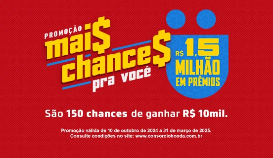 PROMOÇÃO MAIS CHANCES