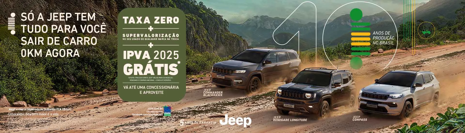 DDM Varejo Jeep 10 anos Gama maio