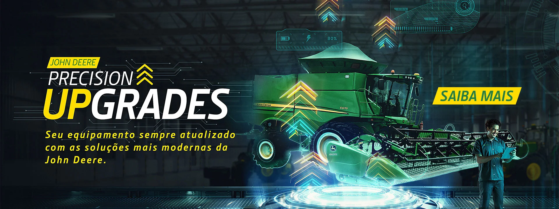 Peças e produtos para dar um up no seu maquinário é na Höhl John Deere