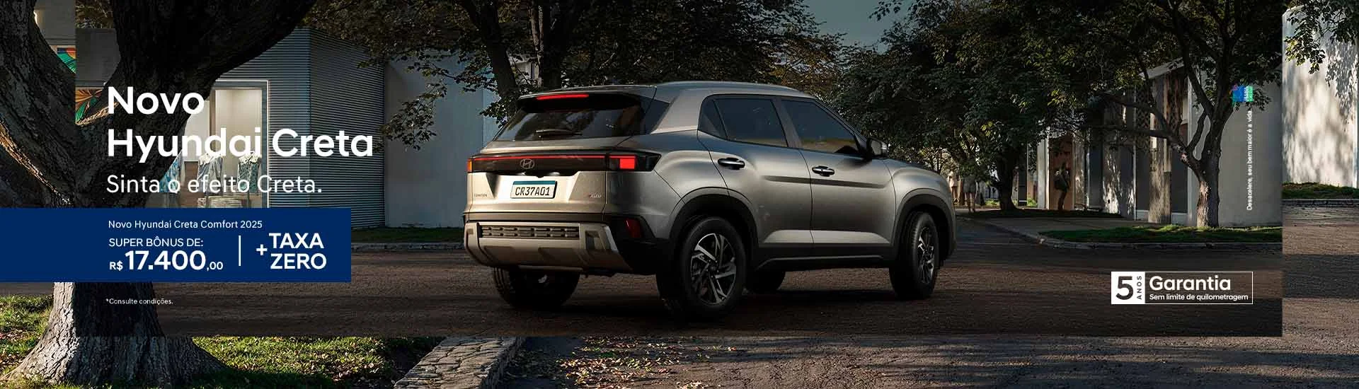 Novo Hyundai Creta com oferta especial na IESA Hyundai