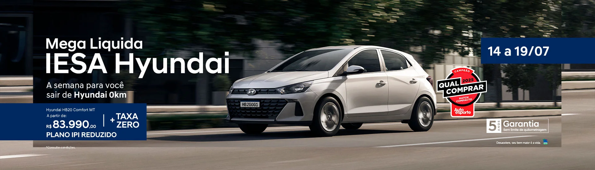 Oferta Hyundai HB20