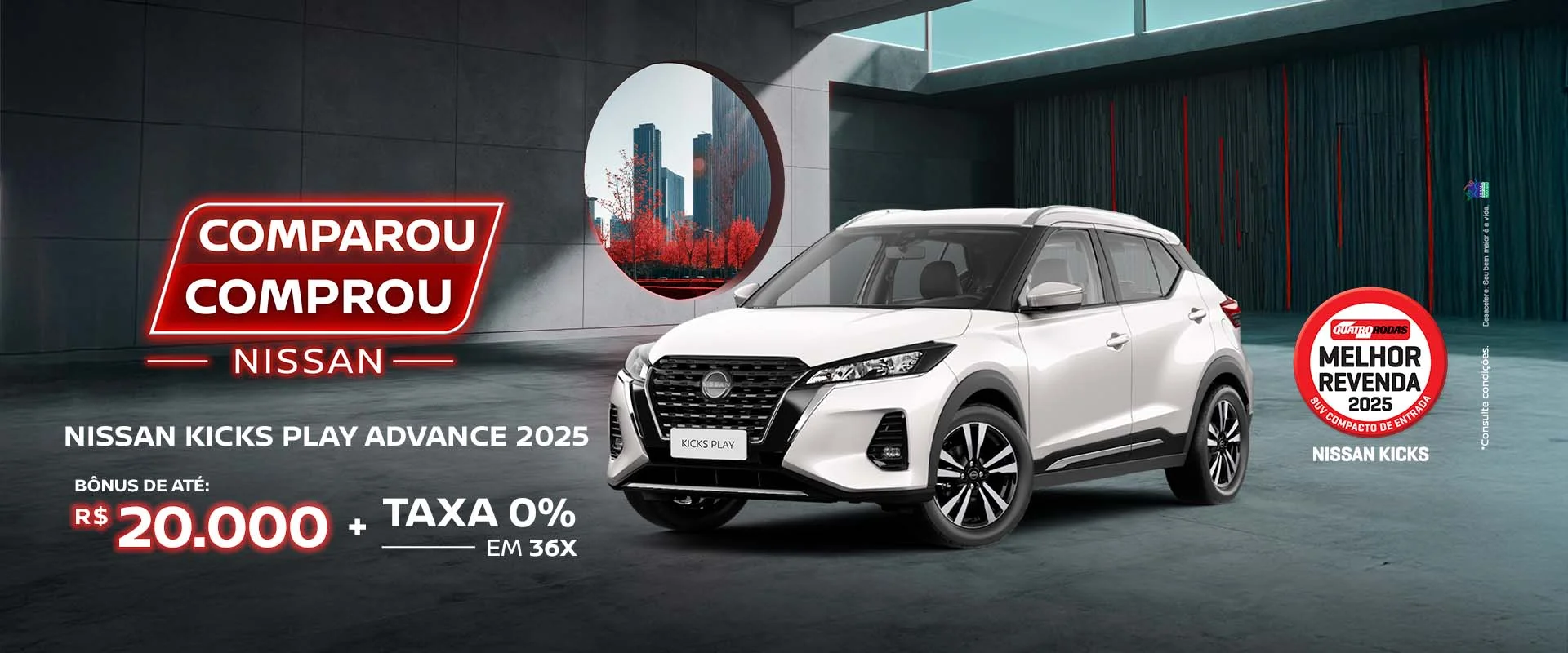 Oferta Nissan Kicks Play Advance