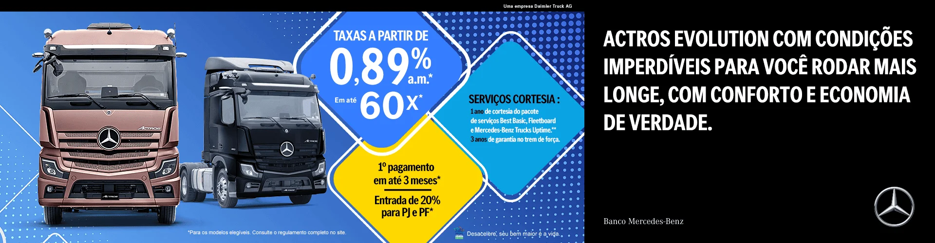 actros varejo maio