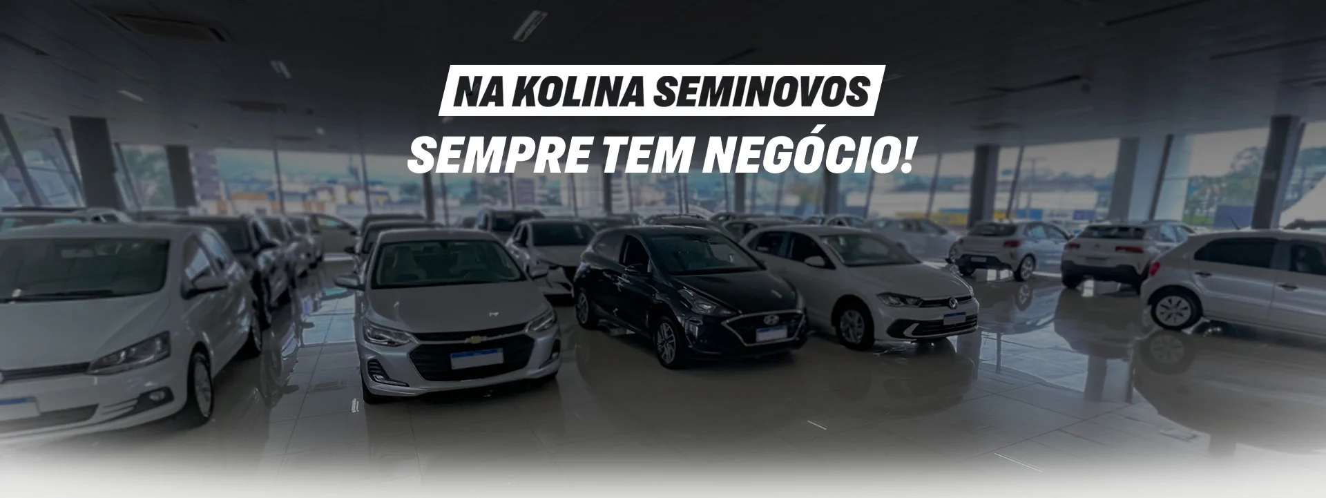 Feirão de Seminovos do Grupo Kolina. TAXA ZERO e IPVA GRÁTIS