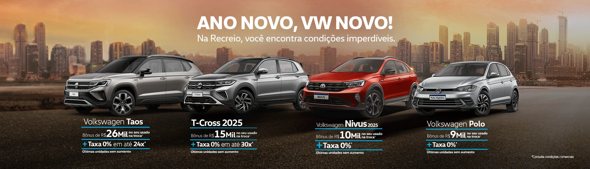 ANO NOVO VW NOVO!