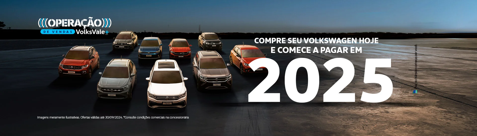 Compre agora e pague em 2025