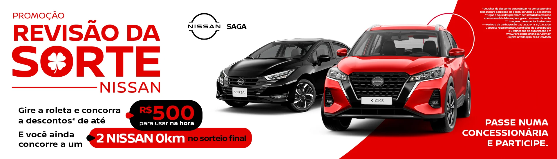 SAGA NISSAN GOIAS OFERTAS