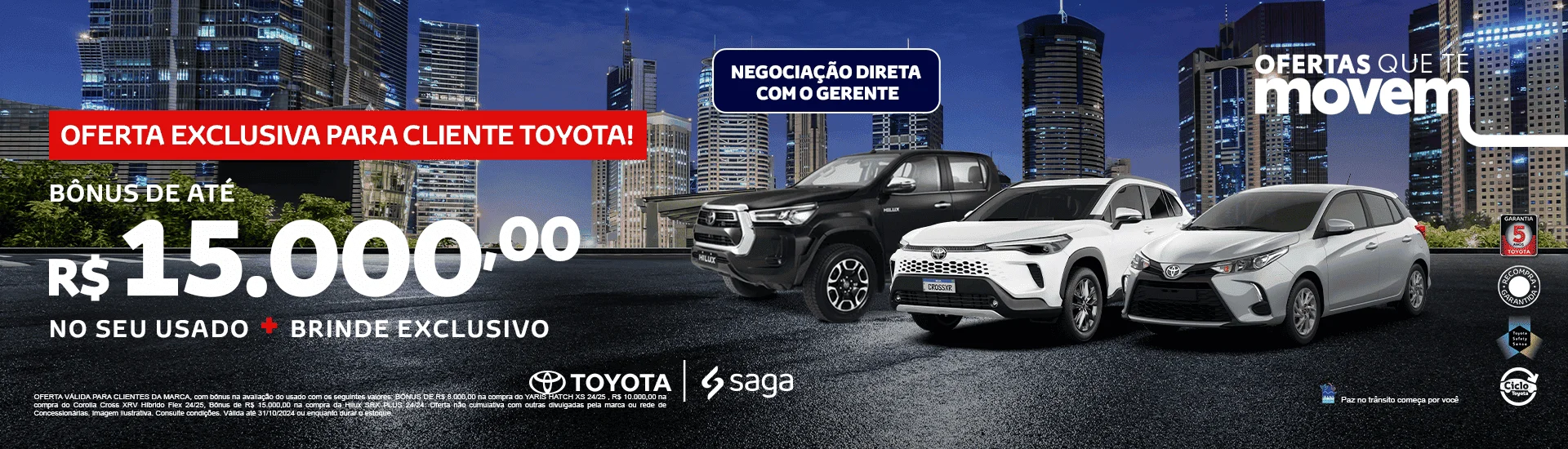 SAGA TOYOTA OFERTAS