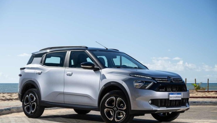 Detalhes do novo Citroën C3 Aircross Shine T200