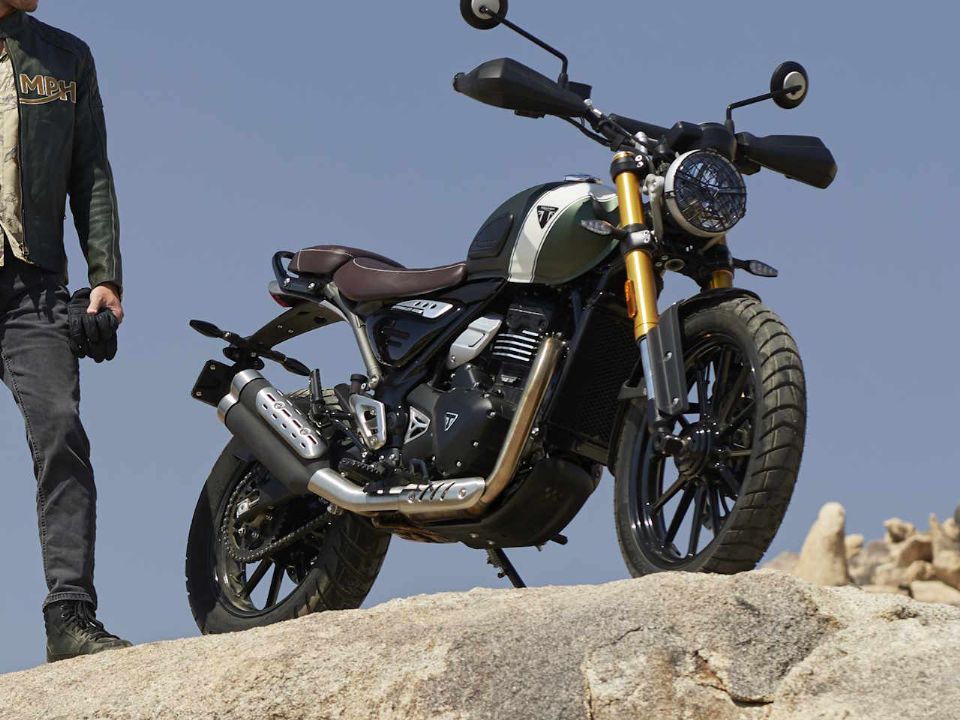 Triumph Scrambler 400 X 2024 preço e características revelados