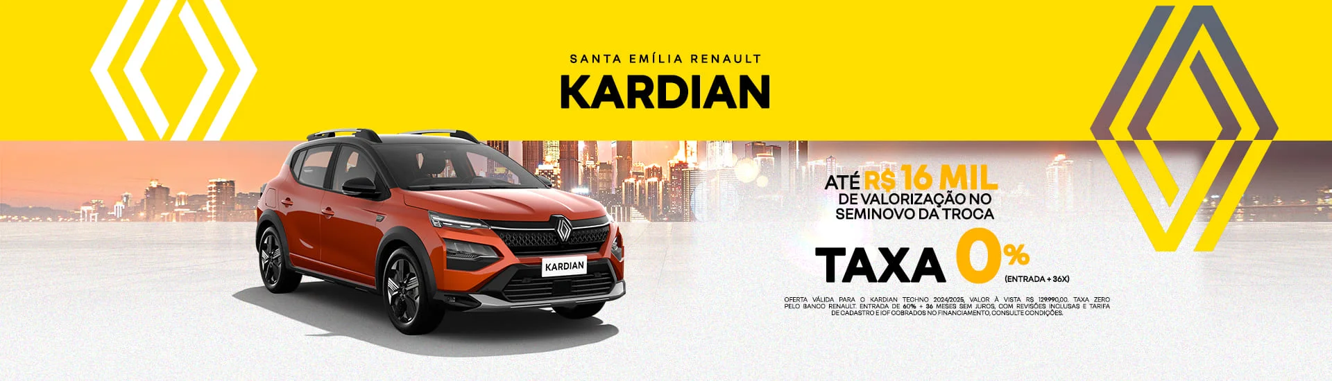 Kardian é na Santa Emília Renault!
