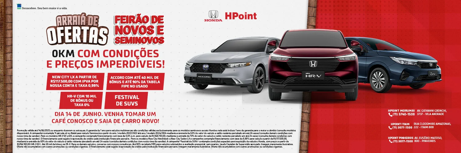 Feirão de Novos e Seminovos HPoint
