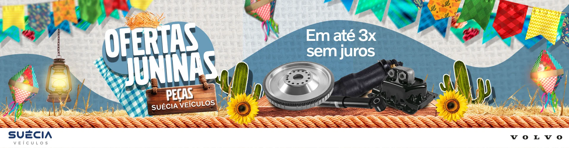 Ofertas Juninas Peças Volvo Caminhões