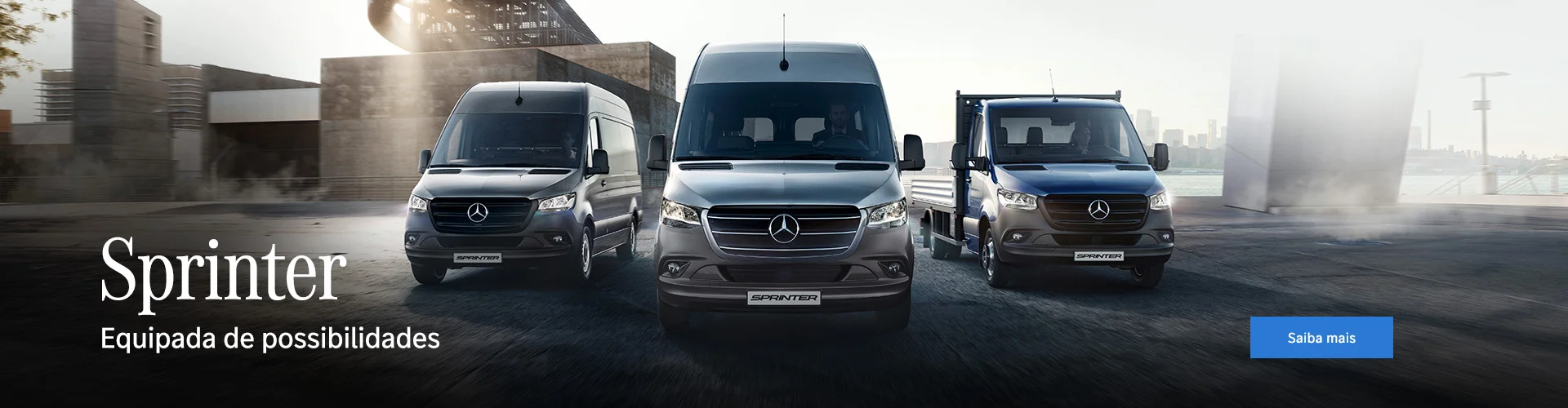Sprinter equipada de possibilidades