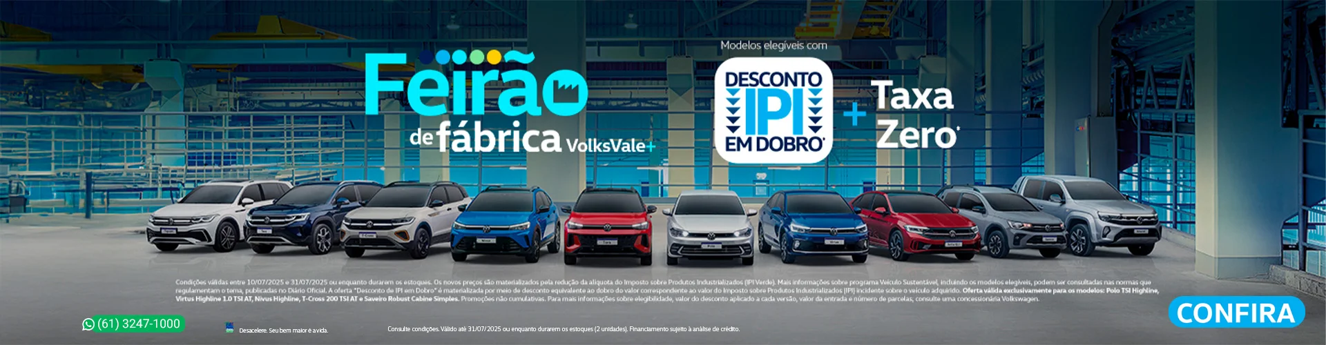 Feirão de fábrica VolksVale+