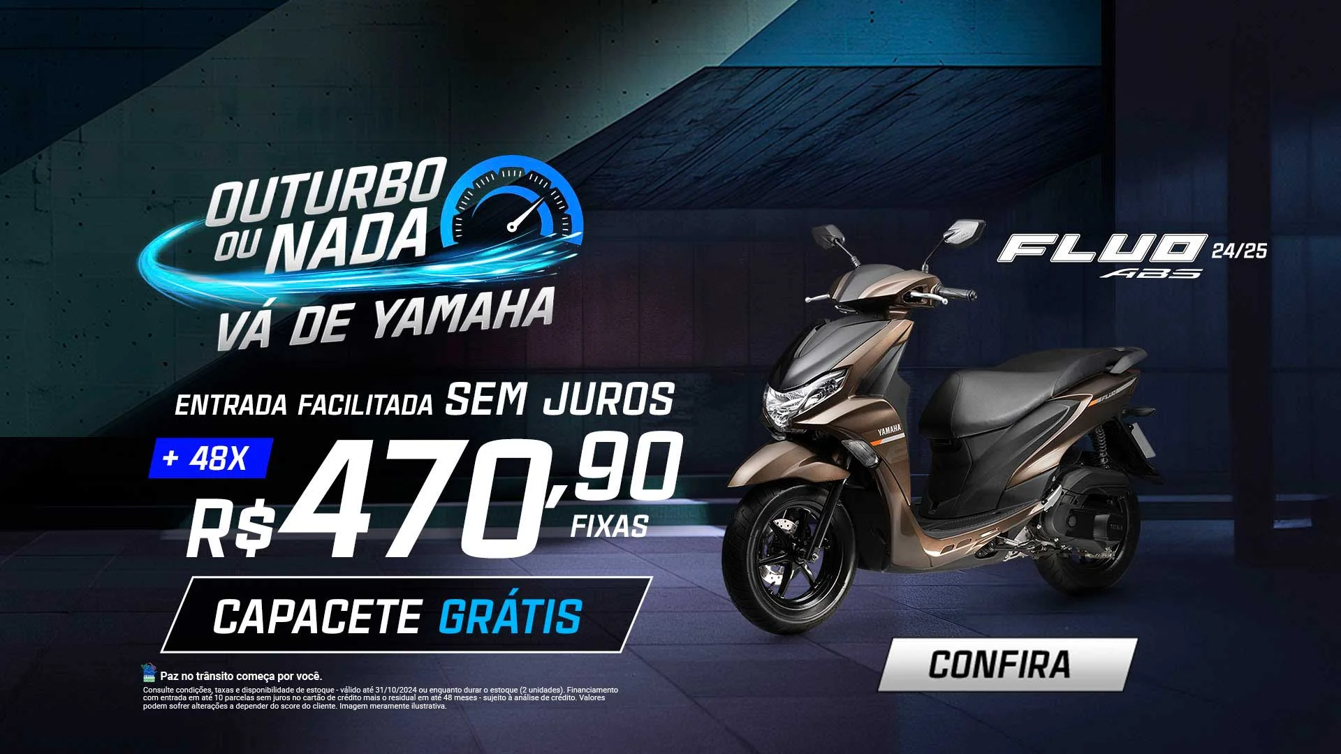 Outurbo ou nada, vá de Yamaha.